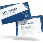 Cartão De Visita 500un Brilho Só Frente Personalizado 250g