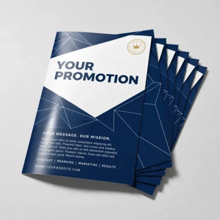250 Panfletos Flyer Folheto 115g 14×20 Frente