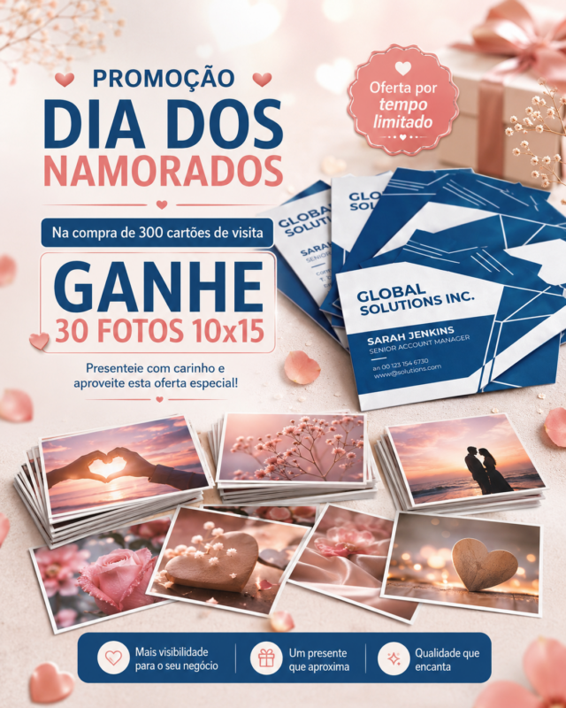 Promoção dia dos Namorados
